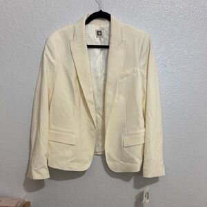 Anne Klein Cream Blazer